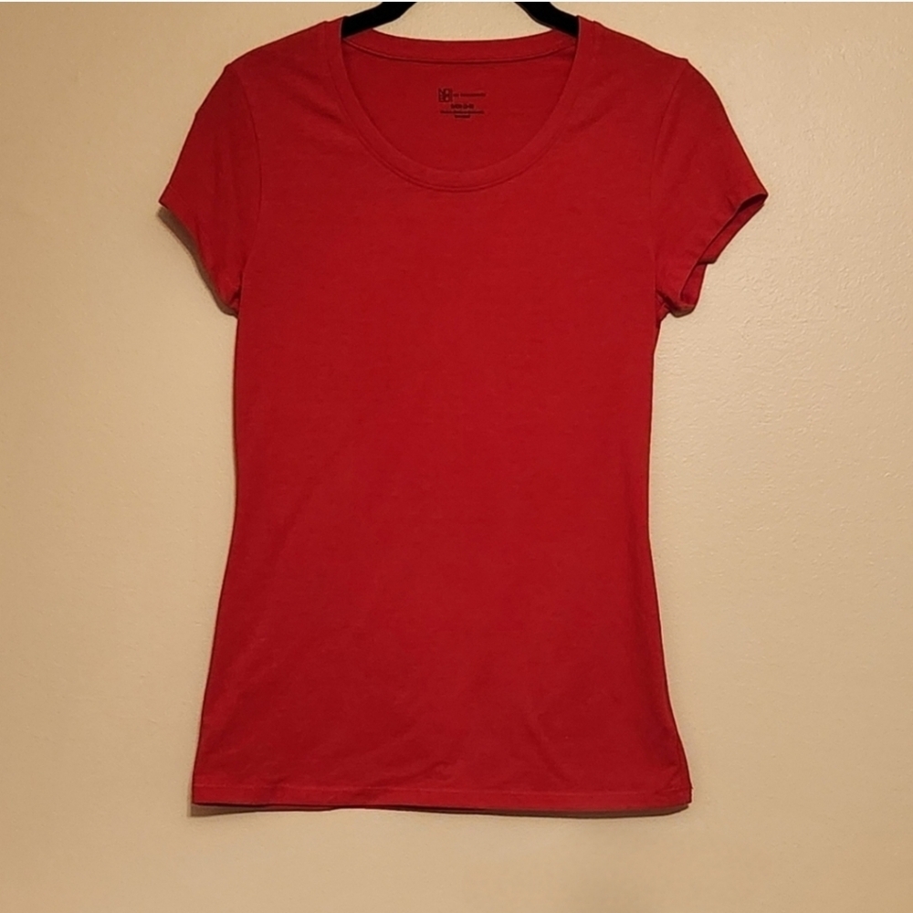 NWOT Red Short Sleeve Shirt